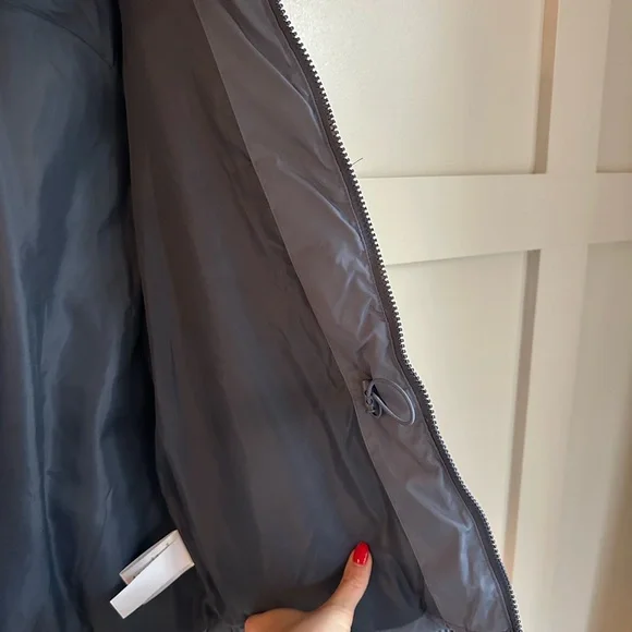 Women’s Blue Puffer Jacket Small Like New - Picture 3 of 6
